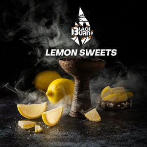 black burn lemon sweets