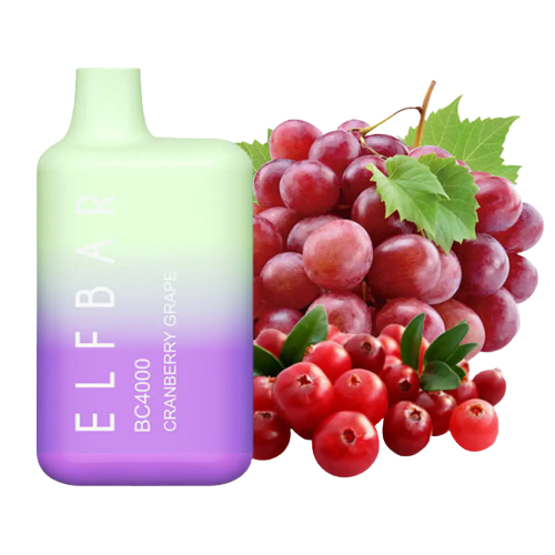 elf bar cranberry grape